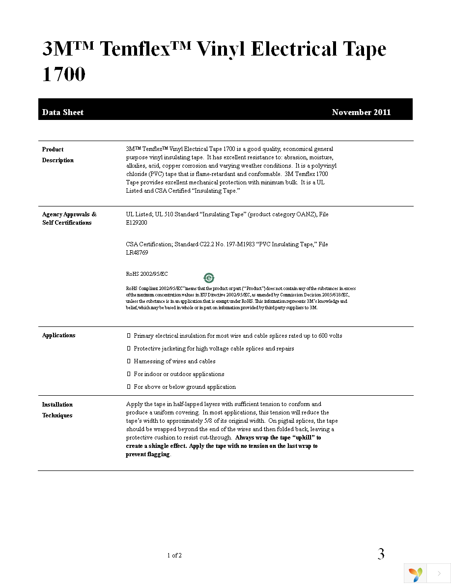 1700 TEMFLEX Page 1